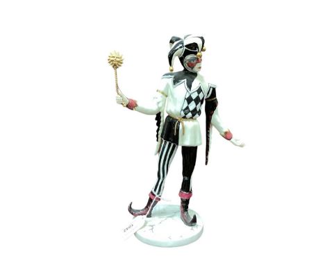 Royal Doulton limited edition The Carnival Collection figure - Dante HN4503The item in his hand was bent but has now been str