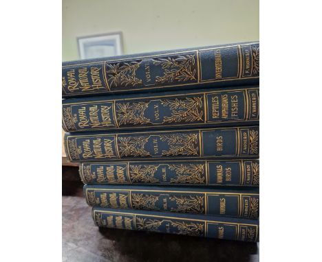 BOOKS: HOWARD SAUNDERS AN ILLUSTRATED MANUAL OF BRITISH BIRDS. HALF GREEN LEATHER 2 VOLUMES LONDON 1889. TOGETHER WITH THE WO