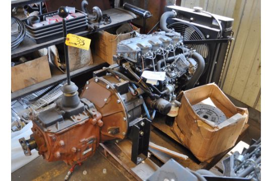 BRAND NEW ISUZU TYPE 120-00006 4 CYLINDER DIESEL ENGINE WITH ...