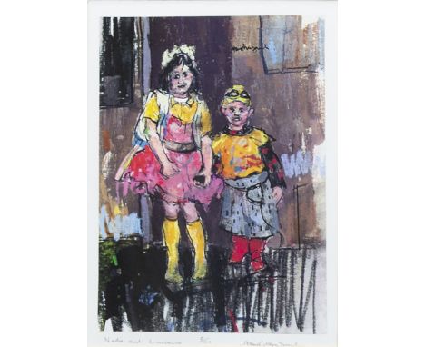 * HAMISH MACDONALD DA PAI (SCOTTISH 1935 - 2008),NADIA AND LUCIANOlimited edition print, signed, titled and numbered 5/100 in