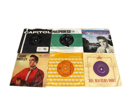 7" Singles / EPs, approximately fifty singles and EPs of various genres with artists including Elvis Presley, Beatles, Beach 