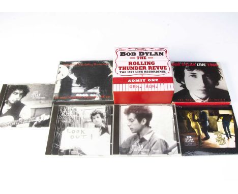 Bob Dylan CDs / Box Sets, a Box Set, two Double albums and four single albums comprising The Rolling Thunder Review Box Set (