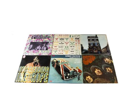 Sixties LPs, approximately fifty-five albums of mainly Sixties artists including The Beatles, Yardbirds, Small Faces, Chris F