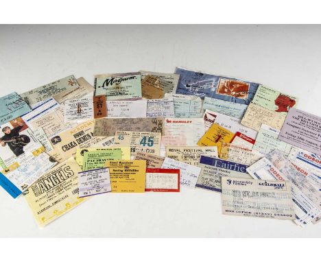 Concert Tickets, approximately fifty Rock, Metal and Pop concert tickets, mainly from the 1980s and 1990s with artists includ