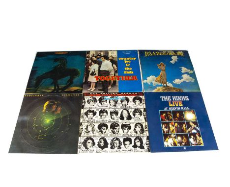 Sixties / Folk LPs, approximately eighty-five albums of mainly Sixties and Folk artists including The Rolling Stones, The Kin