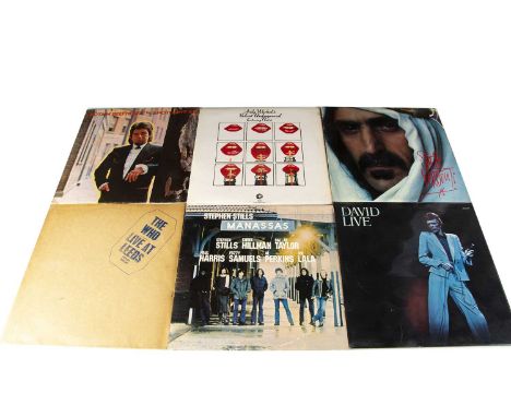 LP Records, approximately forty albums of various genres with artists including Frank Zappa, Captain Beefheart, Pink Floyd, V