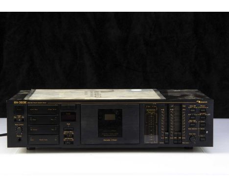 Nakamichi Cassette Deck, Nakamichi Discrete Head Cassette Deck BX-300E with owner's manual, very good condition untested