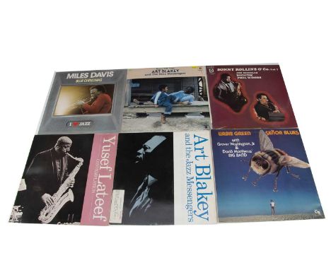 Jazz LPs, approximately one hundred and thirty albums of mainly Jazz with artists including Miles Davis, Art Blakey, Sonny Ro