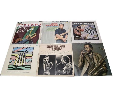 Jazz LPs, approximately sixty albums of mainly Jazz with artists comprising Art Pepper (5 Albums), Dexter Gordon (3), Gil Eva