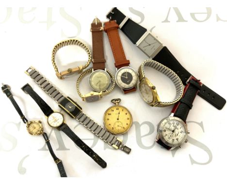 A good mixed collection of vintage and modern design watches. (B)