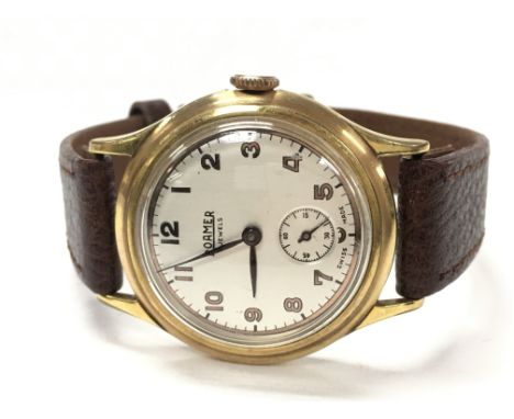 A vintage Dirty Dozen Style Roamer Manual wind watch, seen working. Postage cat a