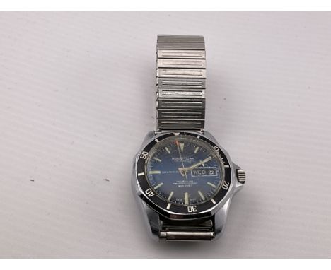 Vintage Sicura Marine Star automatic menâ€™s divers watch. Postage category A.