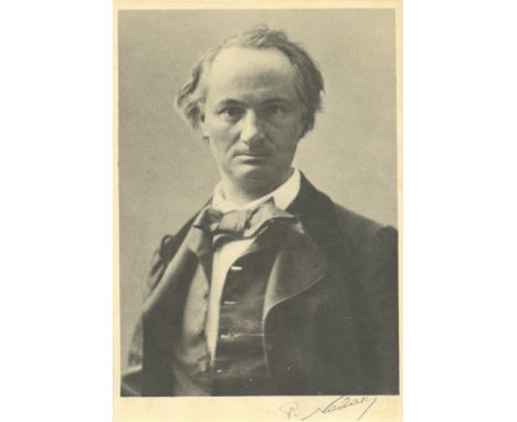 NADAR: (1820-1910) French Photographer, Caricaturist and Balloonist. Signed 4.5 x 6.5 photograph by Nadar, the image depictin