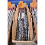Lot - Long Straight Shank Drills; in (1) Box (Building: 250 Jamie Ln.)