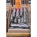 Lot - 4-Flute and 6-Flute End Mills; in (1) Box (Building: 250 Jamie Ln.)