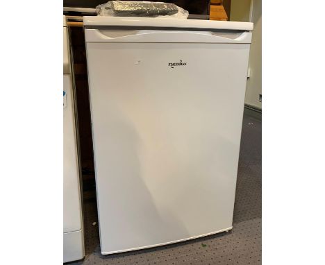 A Statesman (model L255W) upright fridge, 85cm tall, 55cm deep, with manual