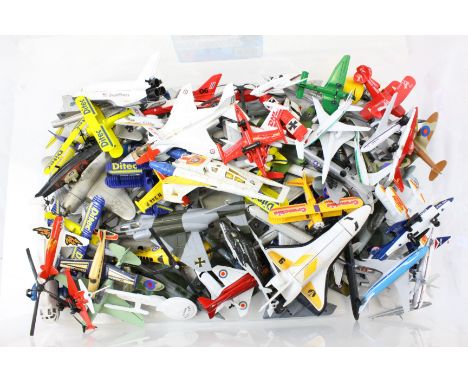 Collection of diecast model planes to include mainly Matchbox plus Corgi etc