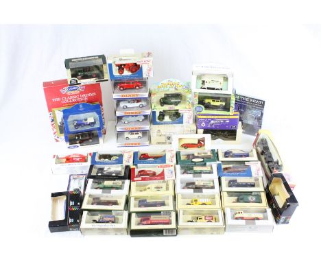 Over 40 boxed diecast model vehicles to include Lledo, Trackside, Corgi and Matchbox (two boxes)