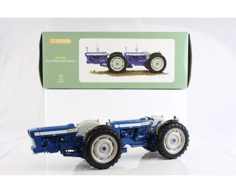 Boxed Universal Hobbies 1:16 Doe 130 Four Wheel Drive Tractor in excellent condition
