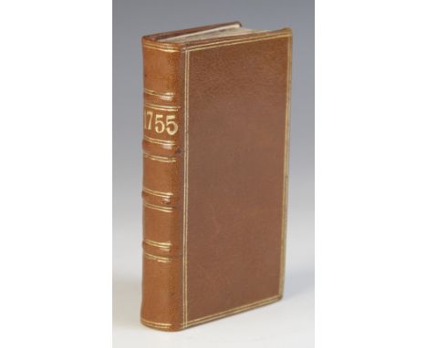 THE CITY AND COURT REGISTER FOR THE YEAR 1755, CONTAINING, I. RIDER'S ALMANAC, II. NEW AND CORRECT LISTS OF BOTH HOUSES OF PA