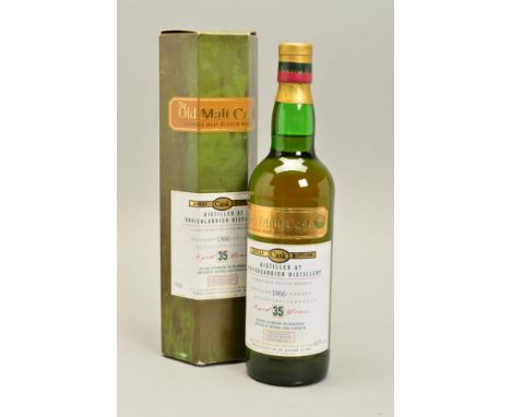 A BOTTLE OF SINGLE CASK BOTTLING, SINGLE MALT SCOTCH WHISKY, distilled at the Bruichladdich Distillery in January 1966 and bo