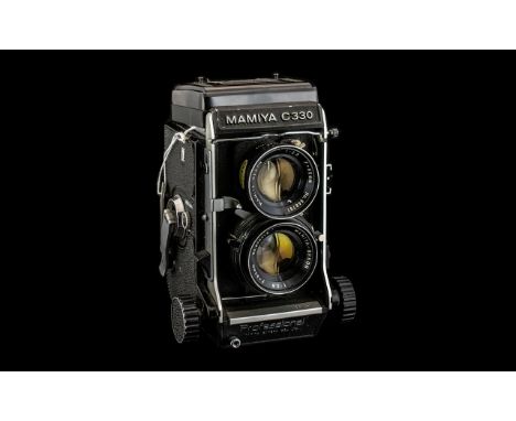 Mamiya C330 Professional Camera Together With Instruction Book