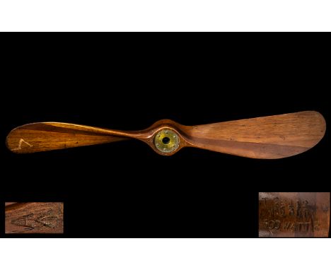 Early 20th Century Miniature Propeller (sample or prototype), very fine detailed, probably prototype, propeller of small size