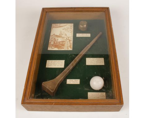 Snooker vintage collectables in a glazed frame. (48cm height, 32cm width)  