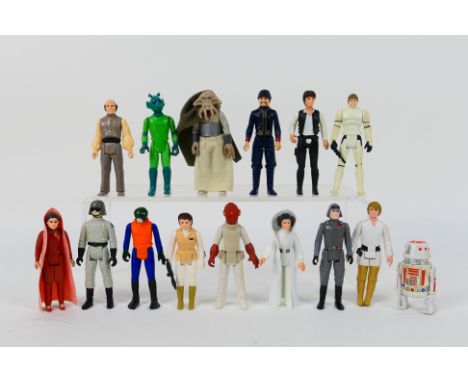 Star Wars - Kenner - LFL - CPG - GMFGI - A regiment of 15 vintage Star Wars 3.75" figures. Lot includes Luke Skywalker (Imper