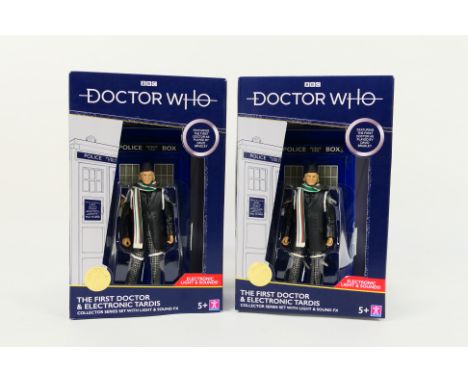 Character Options  - BBC - Two boxed Limited Edition Character Options 'The First Doctor &amp; Electronic Tardis' action figu