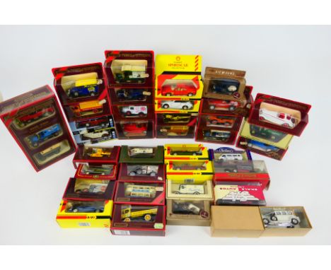 Matchbox Models of Yesteryear; Shell Classic - Lledo - Hornby - A boxed group of diecast vehicles predominately Matchbox MOY.