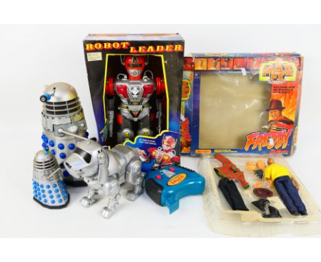 Matchbox - Product Enterprise - Others - A mixed lot containing action figures with some unboxed radio control toys. Lot incl