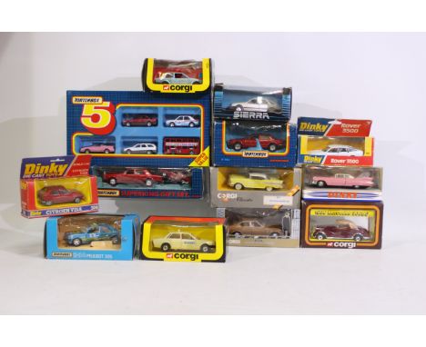 Matchbox - Dinky Toys - Corgi - A mixed collection of boxed diecast vehicles in various scales. Lot includes Matchbox MB827 G