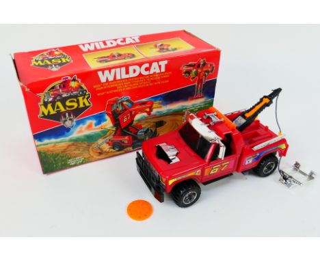 Kenner - M.A.S.K. - A boxed vintage Kenner #37530 M.A.S.K 'Wildcat' action figure vehicle. The vehicle comes with one firing 