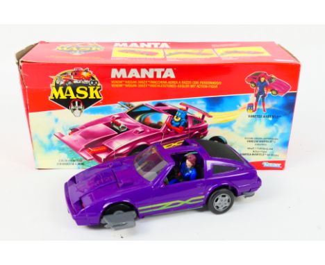 Kenner - M.A.S.K. - A boxed Kenner M.A.S.K 'Manta' vehicle. The vehicle shows signs of play appearing to be in relatively Goo