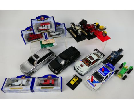 Jada - Bburago - Redbox - Oxford - A collection of vehicles including Dub City Range Rover, BMW M3, 5 x limited edition Sunda