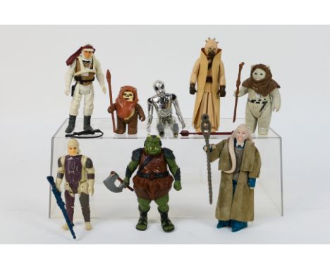 Star Wars - Kenner - LFL - CPG - GMFGI - A group of 8 vintage Star Wars 3.75" figures the vast majority with weapons / access