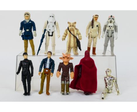 Star Wars - Kenner - LFL - CPG - GMFGI - A loose unit of 10 vintage Star Wars 3.75" figures. Lot includes Snowtrooper with bl
