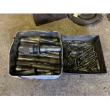 2x boxes milling tools. Stored near Gorleston, Norfolk. No VAT on this item.