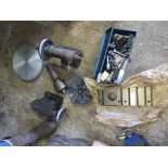 Quantity of parts/tools, plates, collets, valves etc. Stored near Gorleston, Norfolk.
