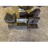 V Blocks & angles plate. Stored near Gorleston, Norfolk. No VAT on this item.