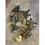 Quantity of milling clamps. Stored near Gorleston, Norfolk. No VAT on this item.