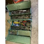 Tool Box of lathe tools, reamers etc. Stored near Gorleston, Norfolk. No VAT on this item.