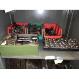 Assortment of milling tools. Stored near Gorleston, Norfolk. No VAT on this item.
