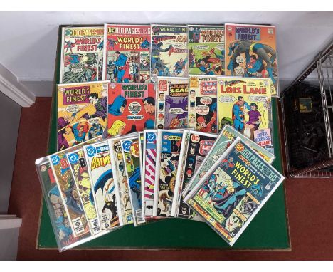 Twenty Seven Comic Books, of a Batman and Superman Theme, by DC, to include World's Finest #176, #180, #226 100 Pages, #227, 