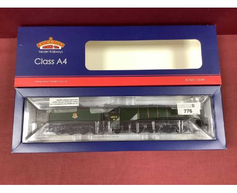Bachmann 00 gauge A4 class no 60021 "Wild Swan" boxed, untested.