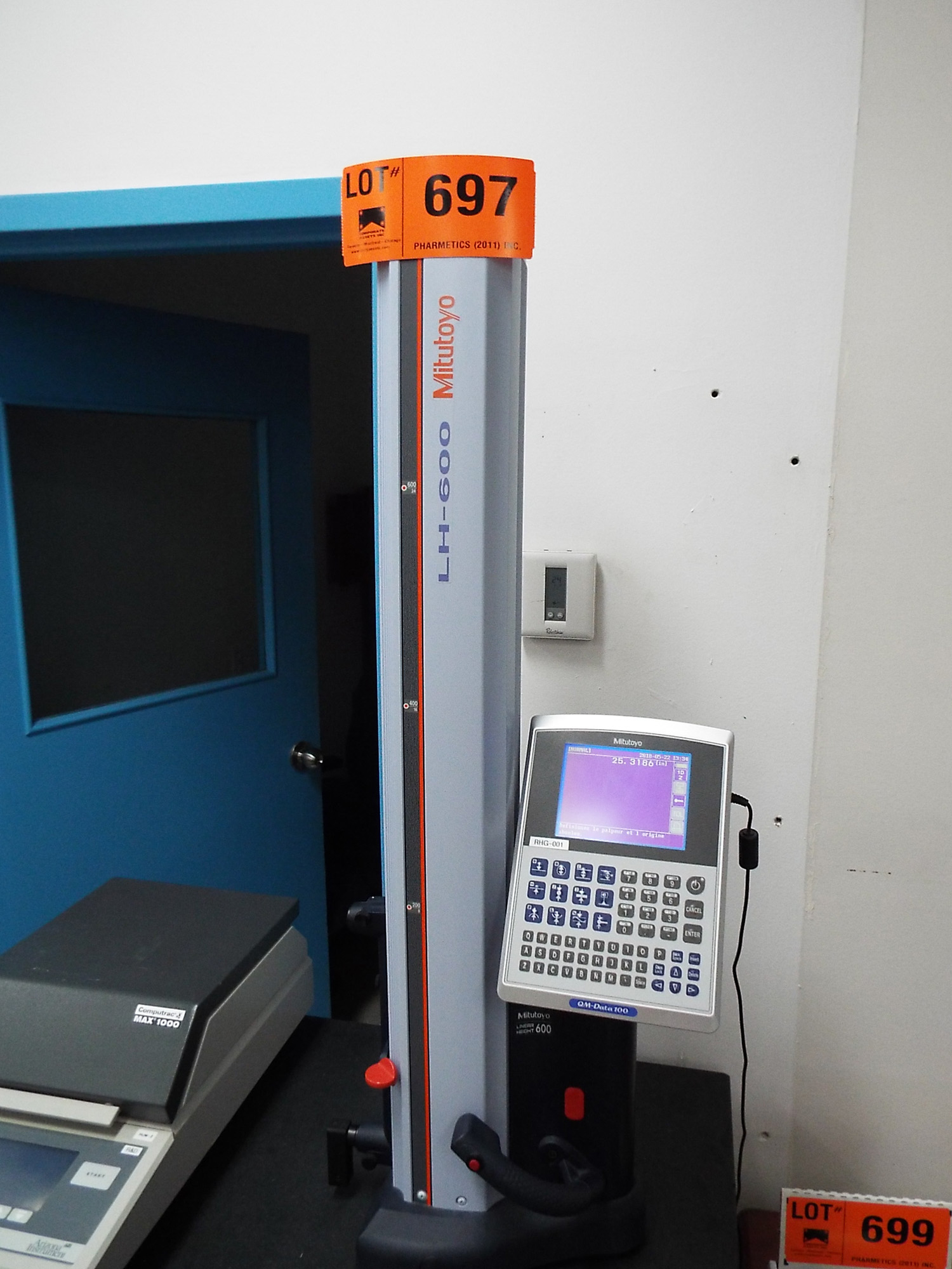 MITUTOYO LINEAR HEIGHT LH600 24"/600MM DIGITAL HEIGHT GAUGE WITH QM