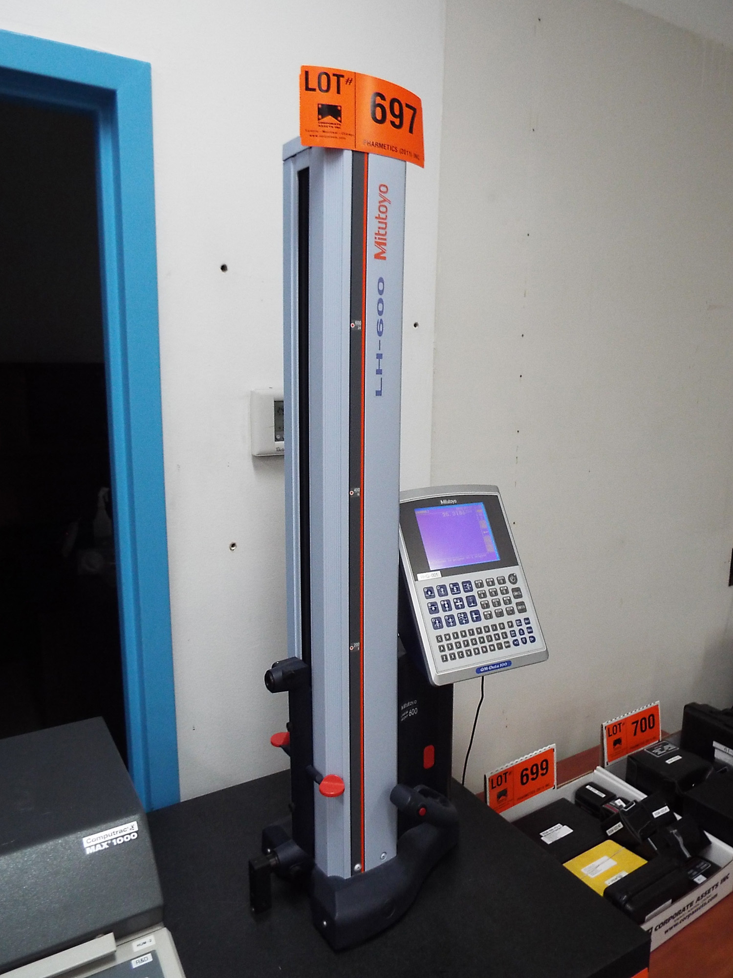 MITUTOYO LINEAR HEIGHT LH600 24"/600MM DIGITAL HEIGHT GAUGE WITH QM