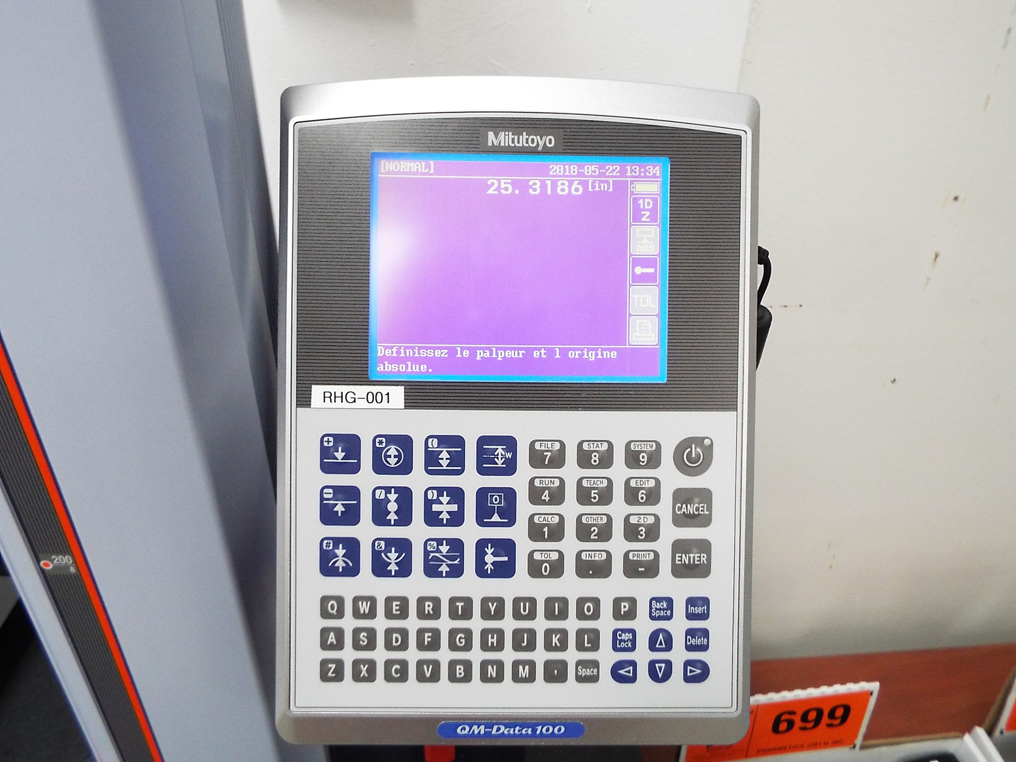 MITUTOYO LINEAR HEIGHT LH600 24"/600MM DIGITAL HEIGHT GAUGE WITH QM