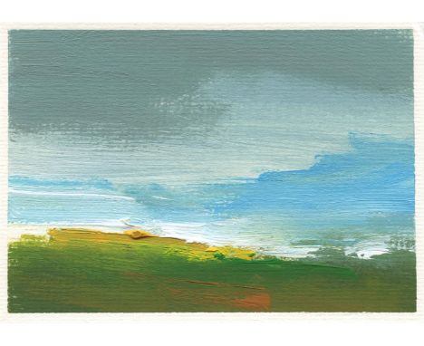 
	
		Mary Burtenshaw
		Summer Clouds, 2021
		Acrylic on Paper
		Signed on verso
		10 x 15cm (3¾ x 5¾ in.)
		
		I paint dramat